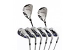 AGXGOLF MEN'S RIGHT HAND MAGNUM XS TOUR IRONS SET 3 + 4 HYBRID+5-SW: ALL SIZES 